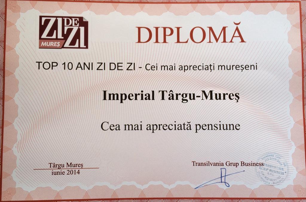 Pensiunea Imperial Târgu-Mureş Εξωτερικό φωτογραφία